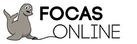Logotipo Focas Online - criado por Ingrid Machado